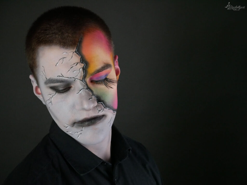 Mut zur Kreativität - Facepainting von Stachellyart