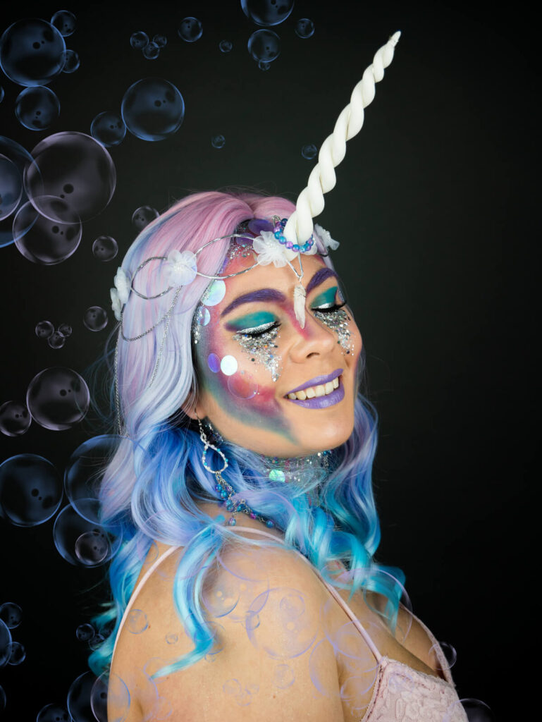 Tamaras Kreativwoche bei Stachellyart - Einhorn