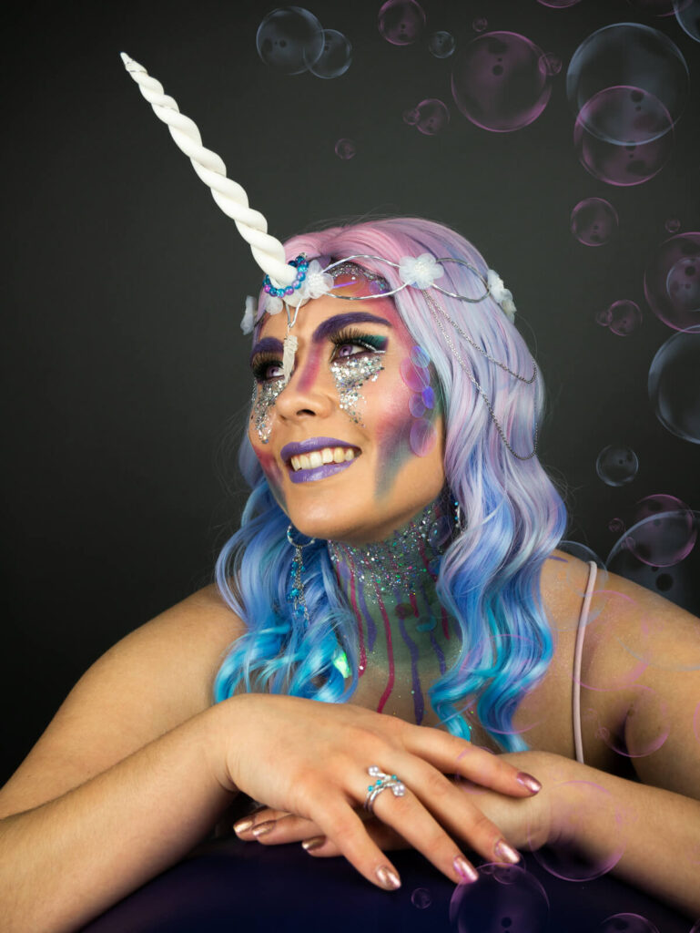 Tamaras Kreativwoche bei Stachellyart - Einhorn