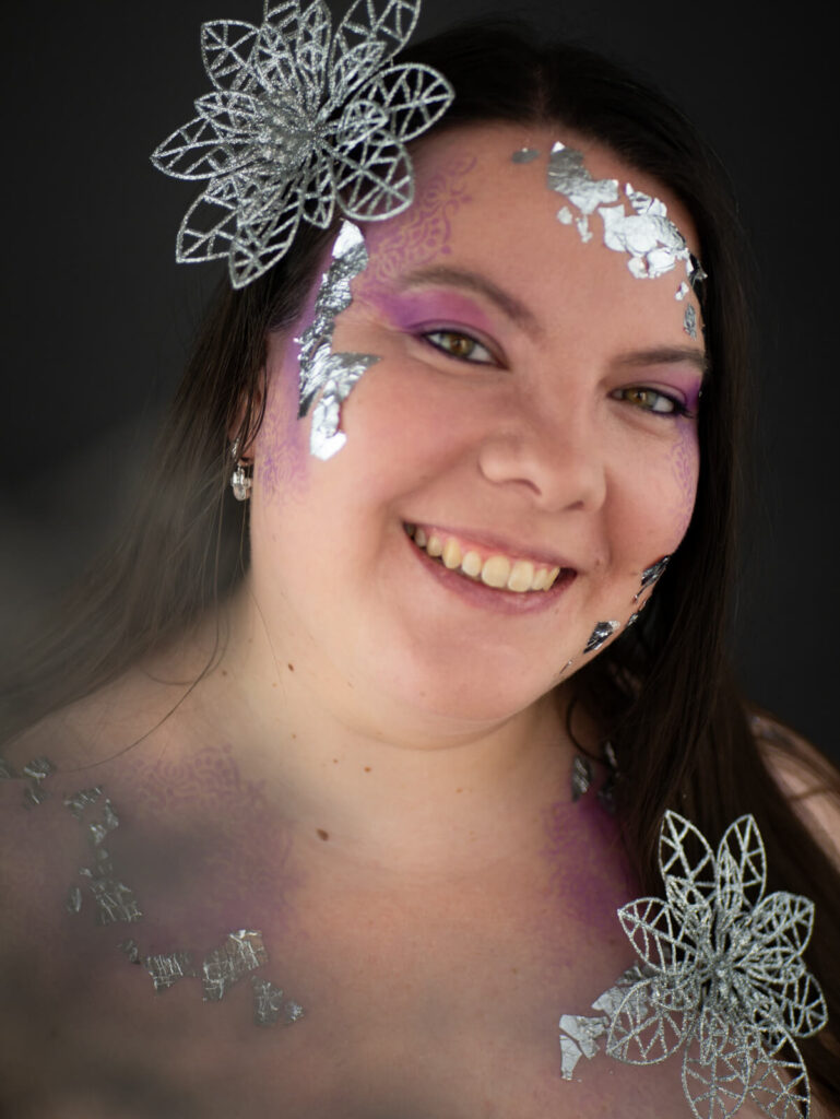 kreative Auszeit von Eri - Silber Facepainting