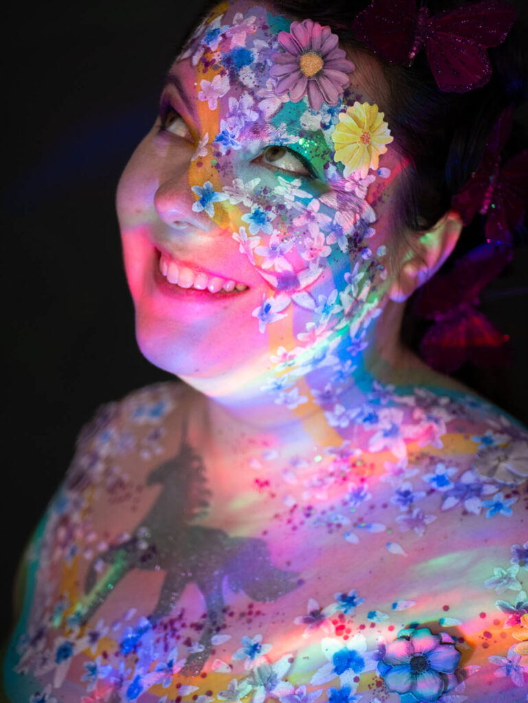 kreative Auszeit von Eri - Einhorn Facepainting