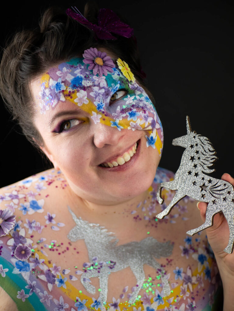 kreative Auszeit von Eri - Einhorn Facepainting