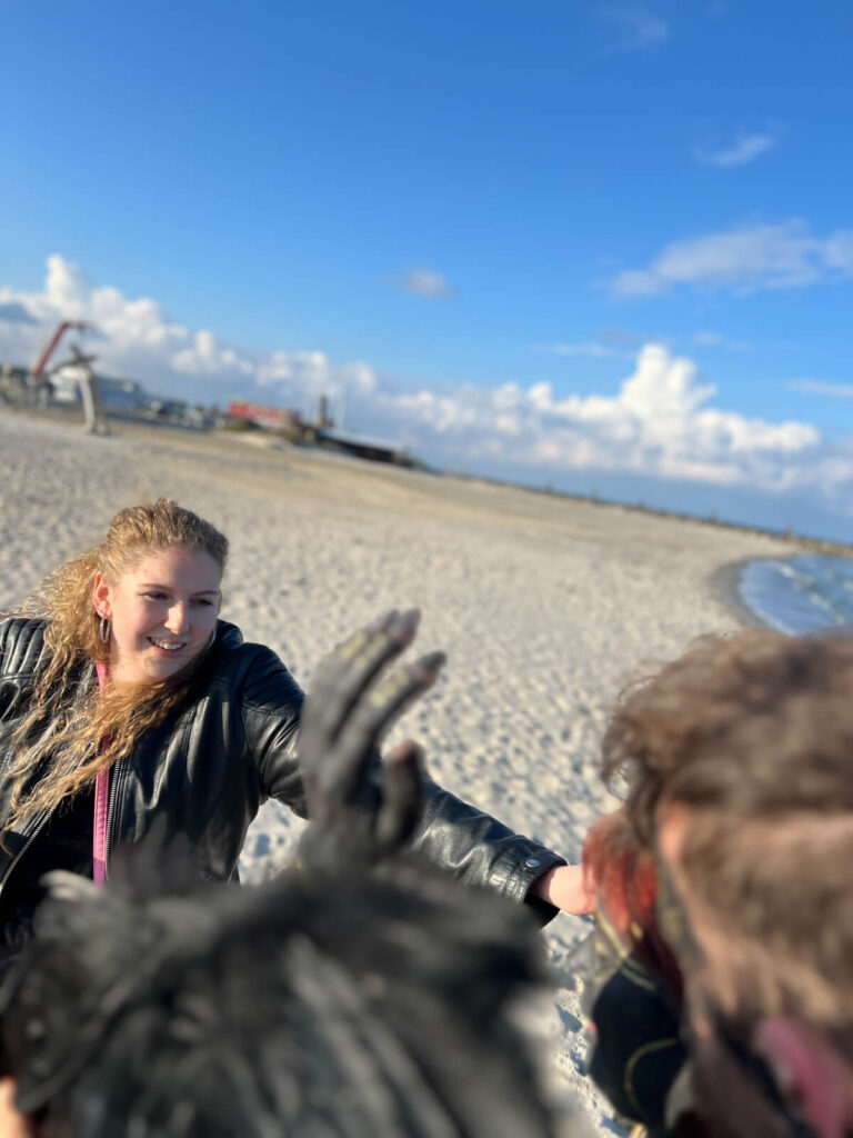 gemeinsame Kreativwoche bei Stachellyart in Ostseeband Damp