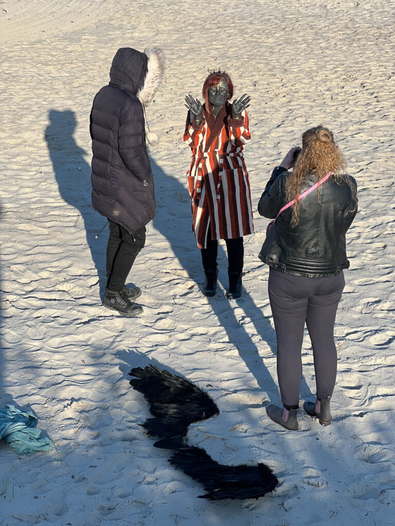 gemeinsame Kreativwoche an der Ostsee mit Stachellyart