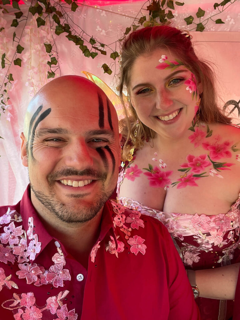 Stachellyart auf dem Mana Festival
