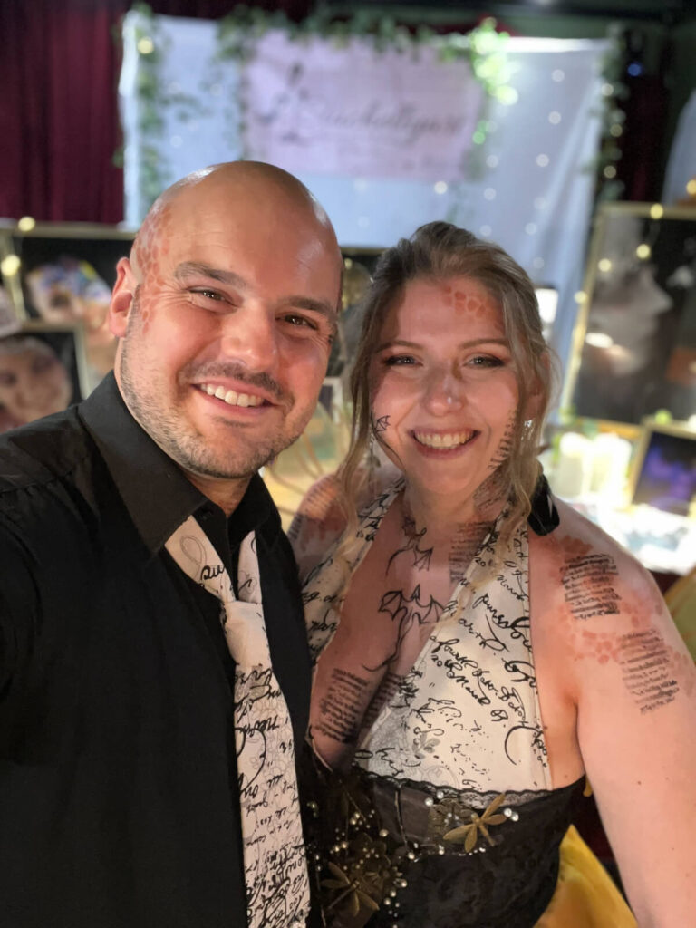 Fantasyball Leipzig 2025 - Chronicles of the Dancing Realm - Making Of Facepainting