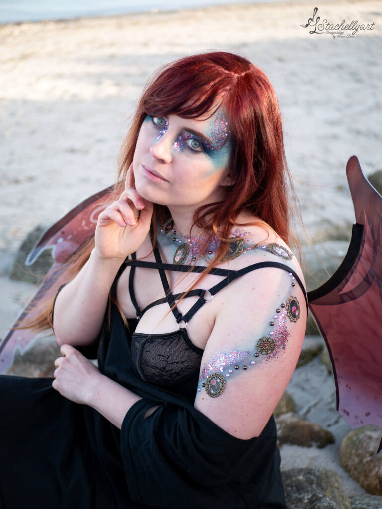 kreative Auszeit bei Stachellyart an der Ostsee - Fee Facepainting