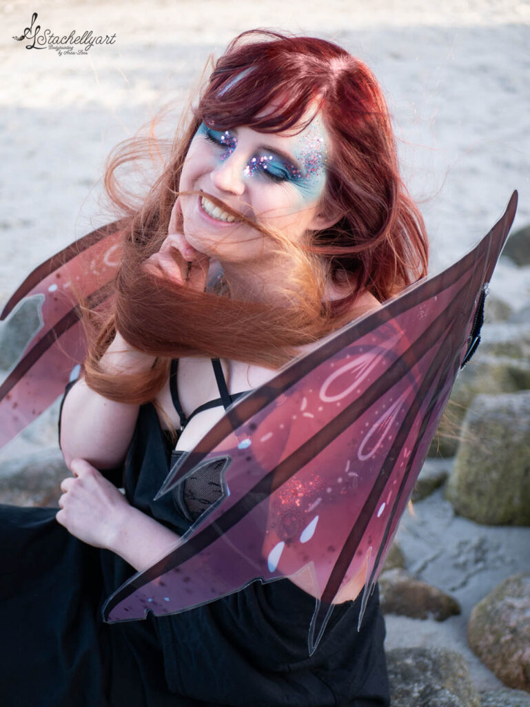 kreative Auszeit bei Stachellyart an der Ostsee - Fee Facepainting