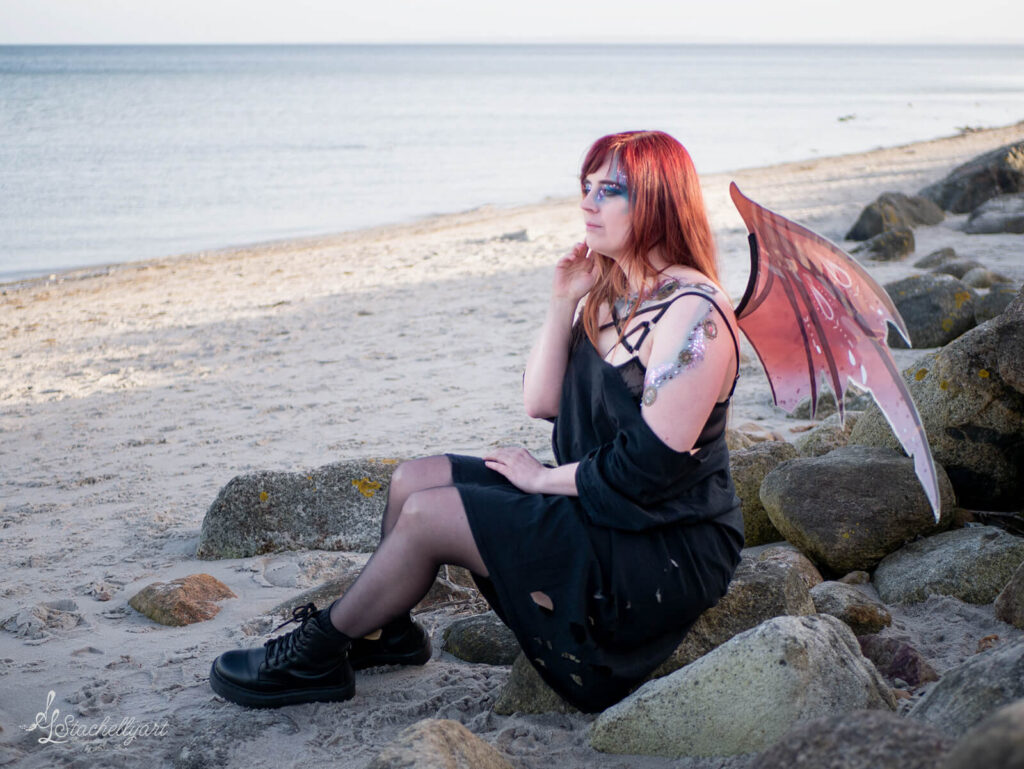kreative Auszeit bei Stachellyart an der Ostsee - Fee Facepainting