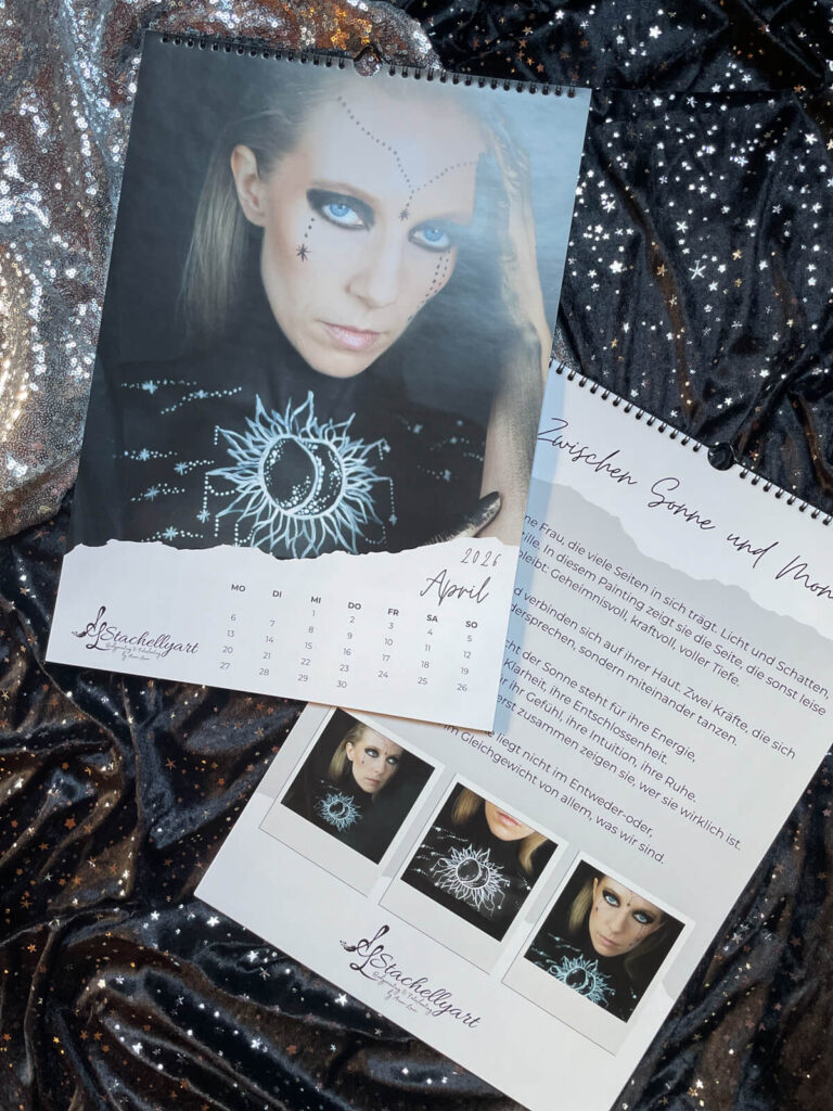 Stachellyart Kalender 2026 - Februar