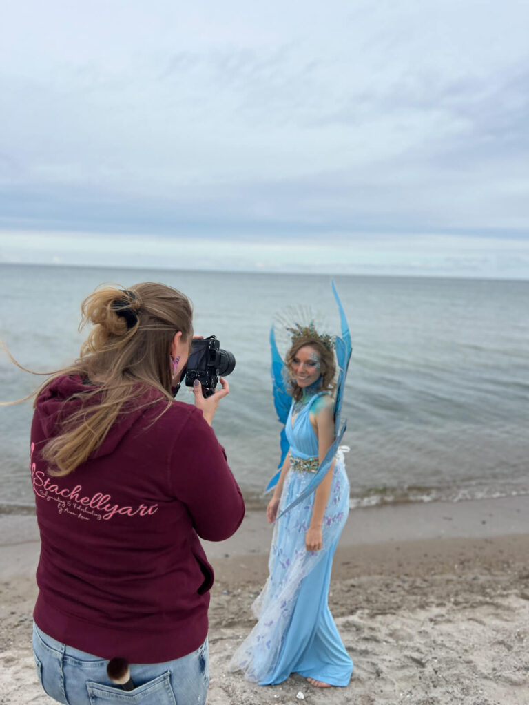 Kreativauszeit von Jasmin bei Stachellyart Schmetterlingsfee