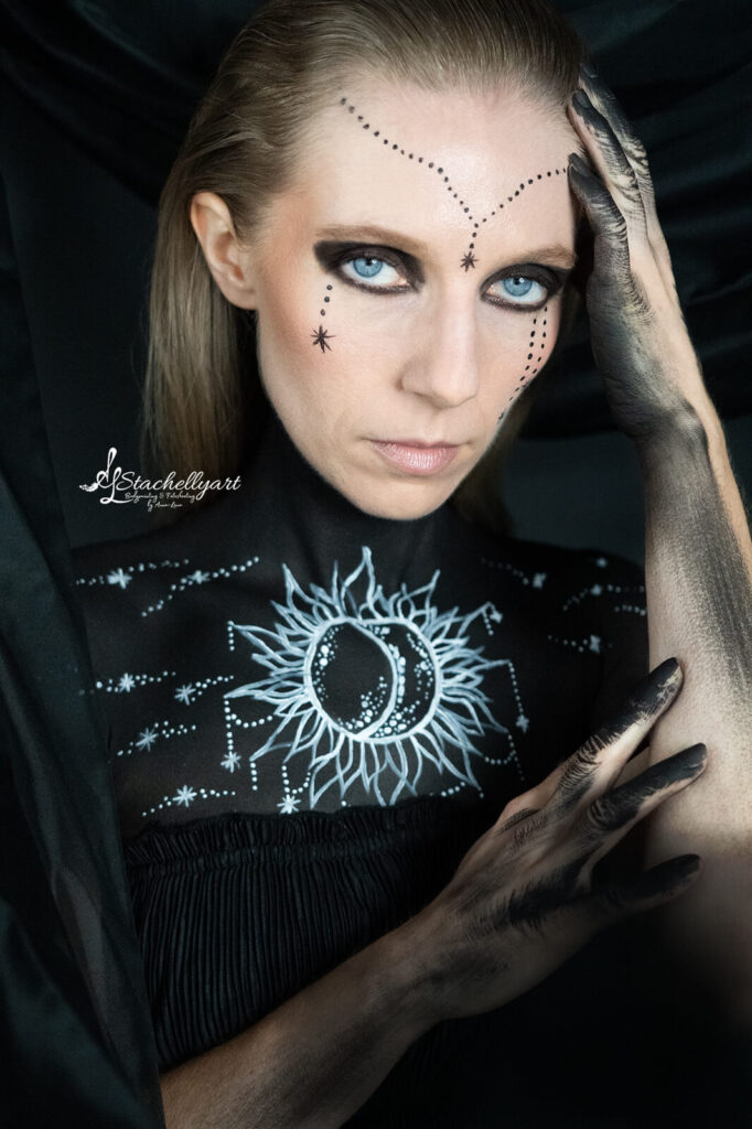 Kreativauszeit von Jasmin bei Stachellyart Sonne und Mond