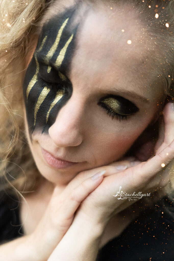 Kreativauszeit von Jasmin bei Stachellyart Löwen-Kriegerin