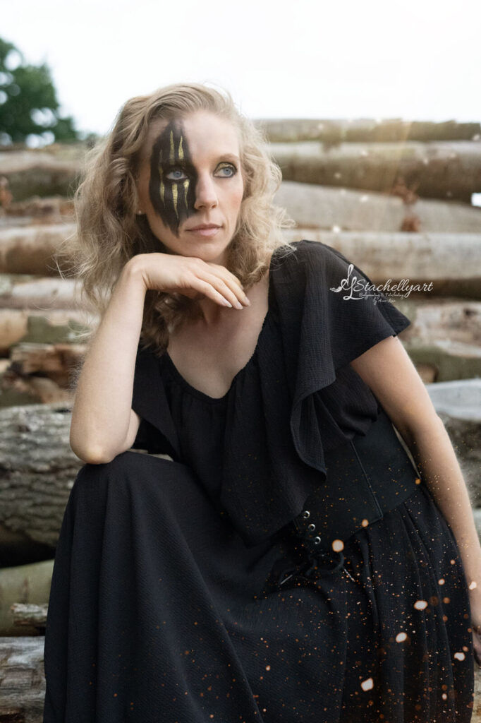 Kreativauszeit von Jasmin bei Stachellyart Löwen-Kriegerin