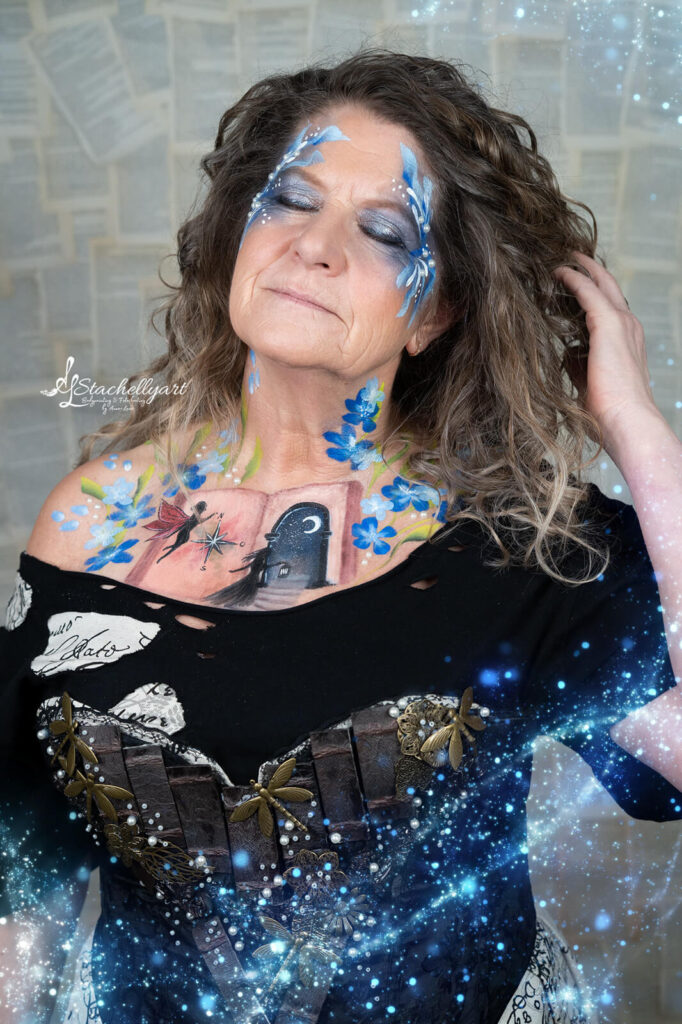 Facepainting komm in meine Welt von Stachellyart