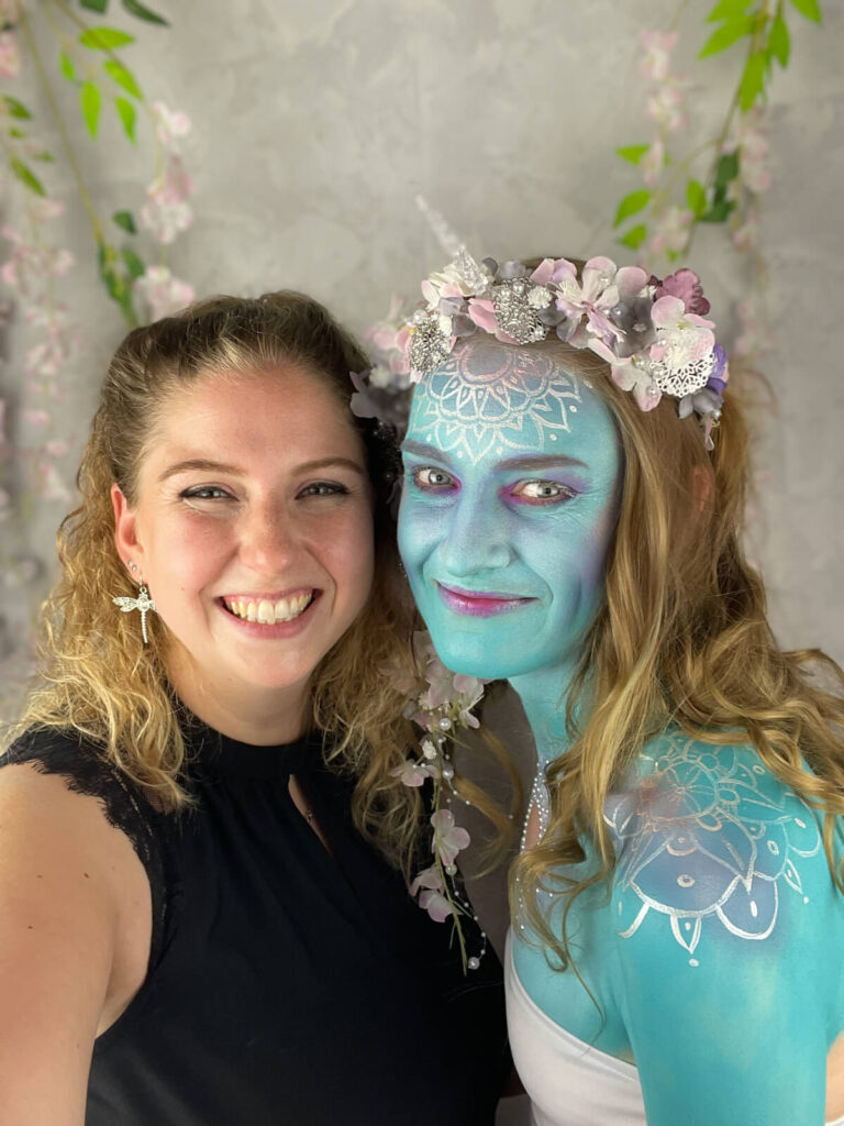 Stachellyart - Ramona Isabel Hertel - Einhorn -Selfi