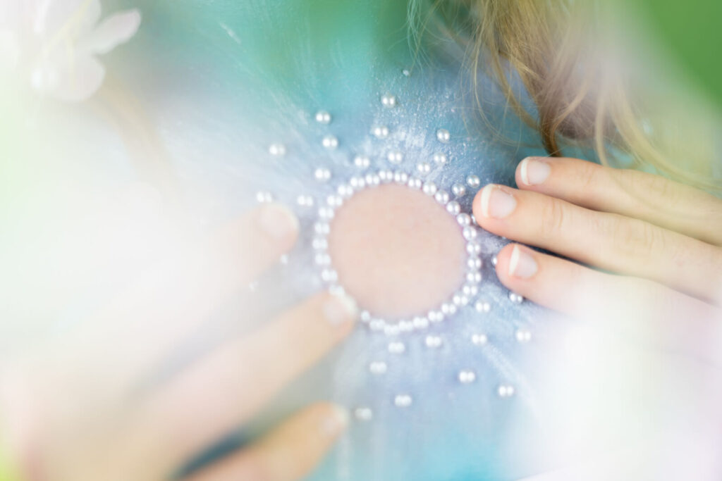 Stachellyart - Ramona Isabel Hertel - Einhorn - Detail