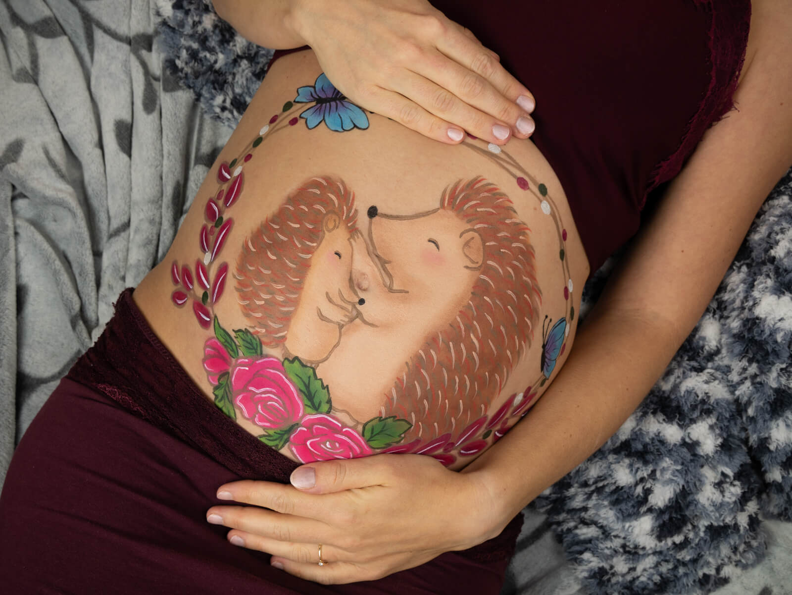 Bellypainting Zeitpunkt