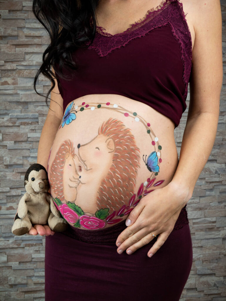 Bellypainting Zeitpunkt