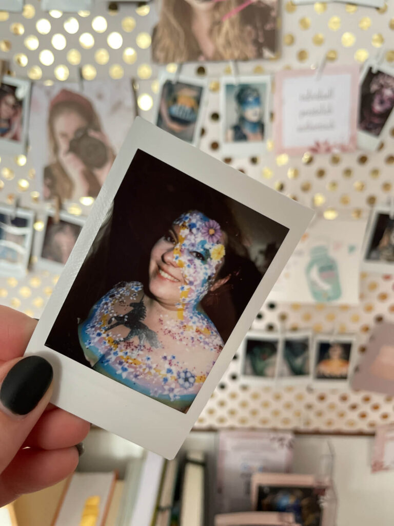 Vertrauen trifft Kreativität - Einhorn Facepainting für eine Freundin